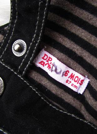 Крутий джинсовий напівкомбінезон утеплений dpam4 фото
