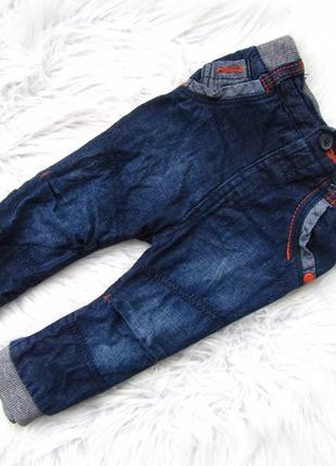 Стильные утепленные  джинсы штаны брюки george
