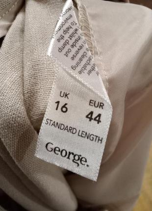 Льняные брюки 7