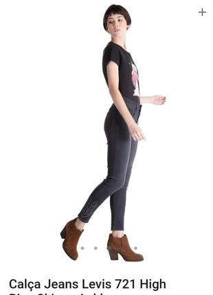 Jeans levi's 721 night skinny джинси левайс.новые с биркой2 фото