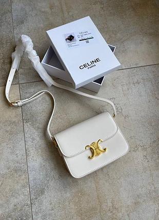 Сумка через плече, клатч (світлий, світло-сірий, бежевий)