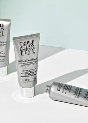 Instytutum пілінг для обличчя triple action resurfacing peel пілінг для обличчя потрійної дії