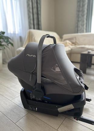 Автокресло nuna pipa lite lx threaded collection в комплекте с базой isofix7 фото