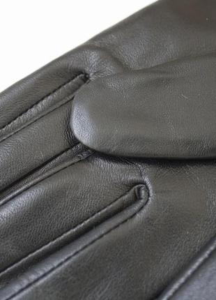 Жіночі шкіряні рукавички сенсорні довгі3 фото