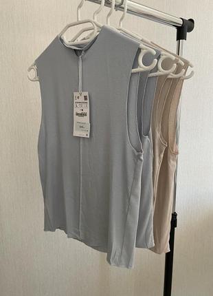 Вискозный топ от zara