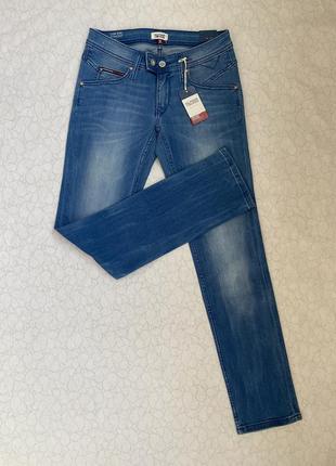 Tommy hilfiger straight новые прямые джинсы оригинал