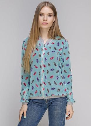Кофта джемпер накидка сеточка с замком stradivarius
