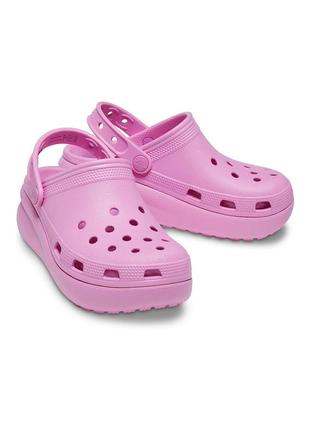 Женские сабо на платформе crocs