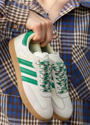 Мужские кроссовки scarlet adidas samba x wales bonner 40-41-42-43-44-45
