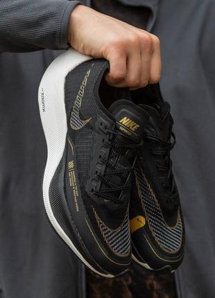 Кроссовки nike zoomx black gold