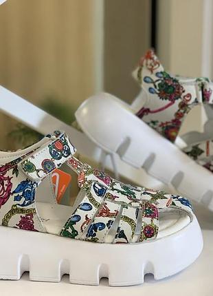 Шкіряні босоніжки tiflani р.31-36, кб-669