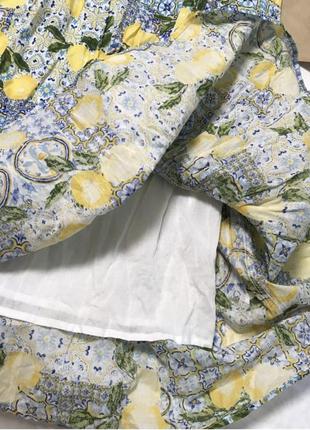 Сарафан в лимони в стилі d&g