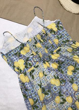 Сарафан в лимони в стилі d&g