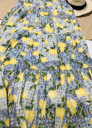 Сарафан в лимони в стилі d&g