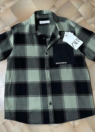 Рубашка zara для мальчика