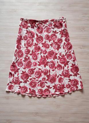 Marks & spencer. юбка. юбка. 18 размер. xxxl. юбка на резинке.