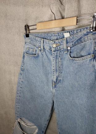Распродажа❗️стильные качественные плотные рваные джинсы5 фото