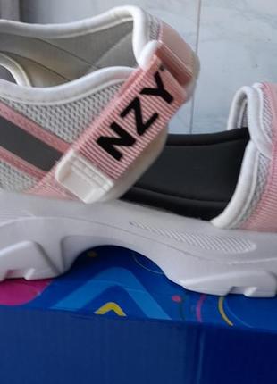 Босоножки кроксы сандали на липучках