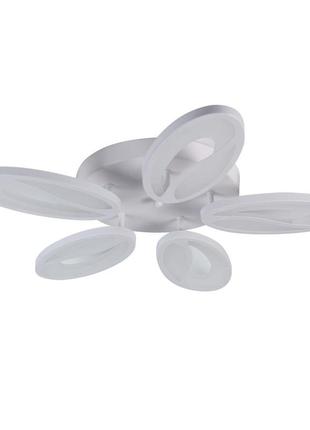 Стельова led люстра, світлодіодний світильник sunlight білий 1517-530