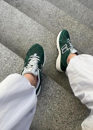 Кроссовки new balance 1906r nightwatch green2 фото