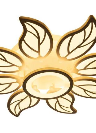 Потолочная led люстра, светильник светодиодный sunlight белый 1510 (630)3 фото