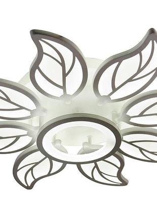 Потолочная led люстра, светильник светодиодный sunlight белый 1510 (630)7 фото