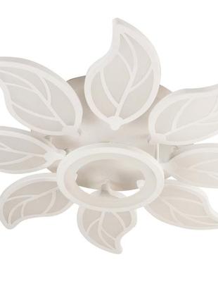 Потолочная led люстра, светильник светодиодный sunlight белый 1510 (630)2 фото