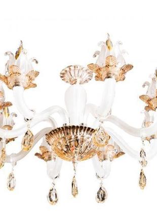 Люстра кришталева підвісна, світильник підвісний sunlight на 6 ламп 1009