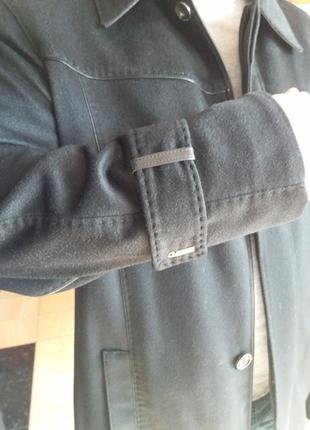 Кашемировое черное пальто zilli3 фото