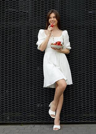 Муслиновое платье летнее