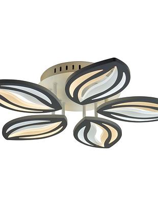 Стельова led люстра, світлодіодний світильник sunlight білий y1098/5