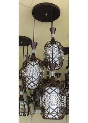 Люстра підвісна, світильник підвісний sunlight на один плафон 2656