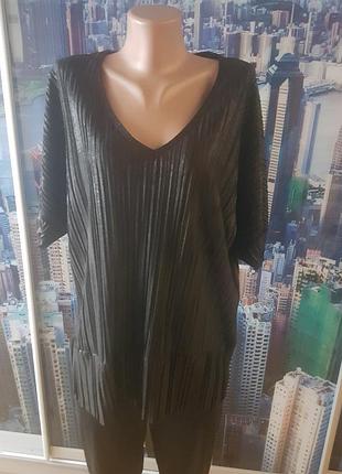 Плисированная блуза франция