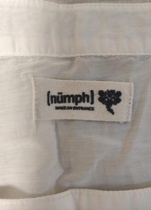 Винтажная дизайнерсакая блуза numph размер м6 фото