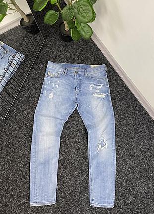 Diesel vintage distressed мужские джинсы рваные