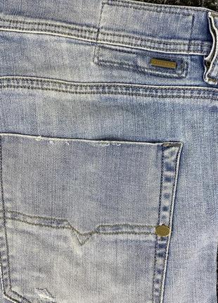 Diesel vintage distressed мужские джинсы рваные