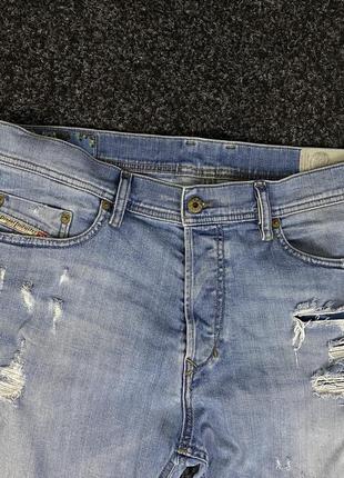 Diesel vintage distressed мужские джинсы рваные