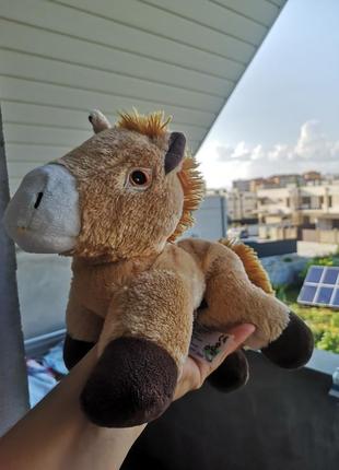 2в1 грілка + м'яка іграшка коник кінь 🐴 стопор під двері антиколікова грілка