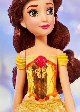 Кукла белль от хасбро disney princess royal shimmer belle doll, оригинал