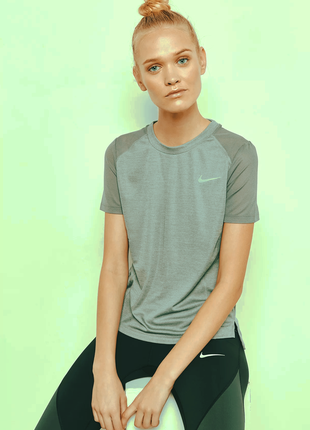 Спортивная футболка с коротким рукавом nike dri-fit miler at4196