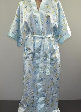 Атласный, нежный халат hdld (l)