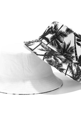 Двухсторонняя летняя панама панамка шляпа шапка 🌴