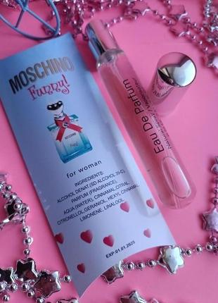 Женский мини парфюм спрей 20 мл moschino funny