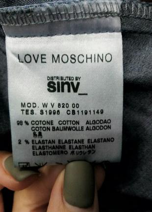 Love mischino сарафан женский джинсовый оригинал синий размер м7 фото