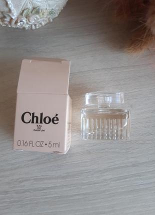 Chloé eau de parfum, парфюмированная вода (мини), 5 ml2 фото