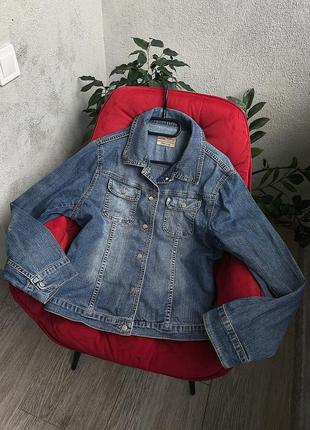 Джинсовая куртка жакет джинсовка1 фото