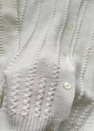Кофта, кардиган, джемпер, пуловер, белая, белый, білий, біла, canda, c&a5 фото