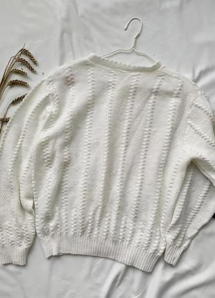 Кофта, кардиган, джемпер, пуловер, белая, белый, білий, біла, canda, c&a2 фото