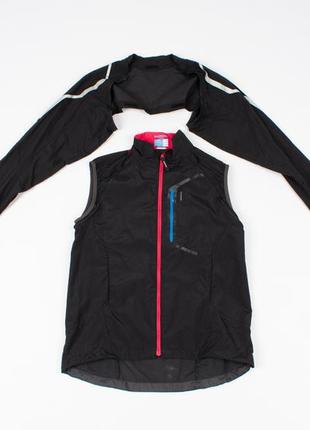 Shimano cycling hybdrid jacket гибридная вело куртка-жилетка шиммано