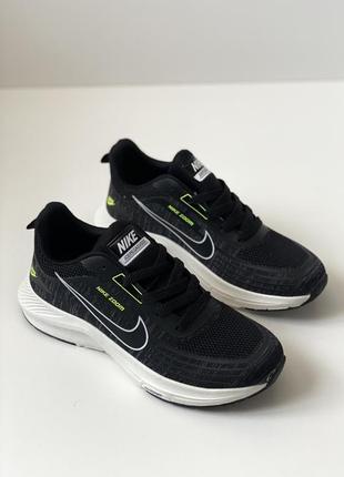 Кроссовки nike zoom black white